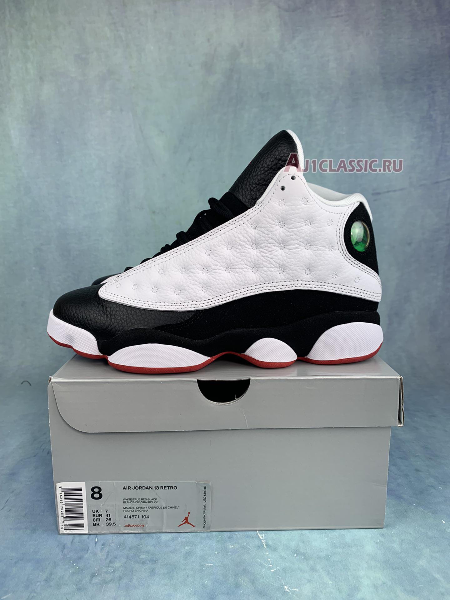 Air Jordan 13 Retro He Got Game 414571-104-2 White/Black-True Red Sneakers Air Jordan 13 Retro He Got Game 414571-104-2 White/Black-True Red Sneakers