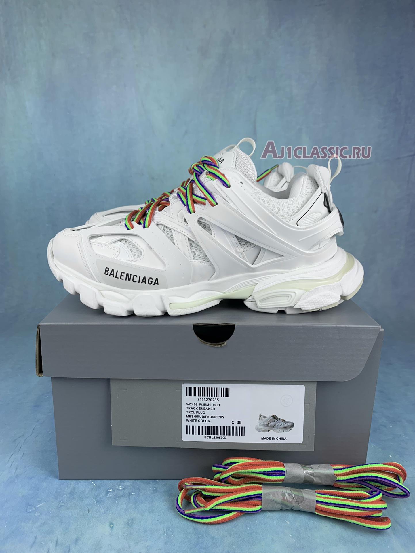 Balenciaga Track Trainer White Multi 542436 W3RM1 9081 White/White Multi Sneakers Balenciaga Track Trainer White Multi 542436 W3RM1 9081 White/White Multi Sneakers