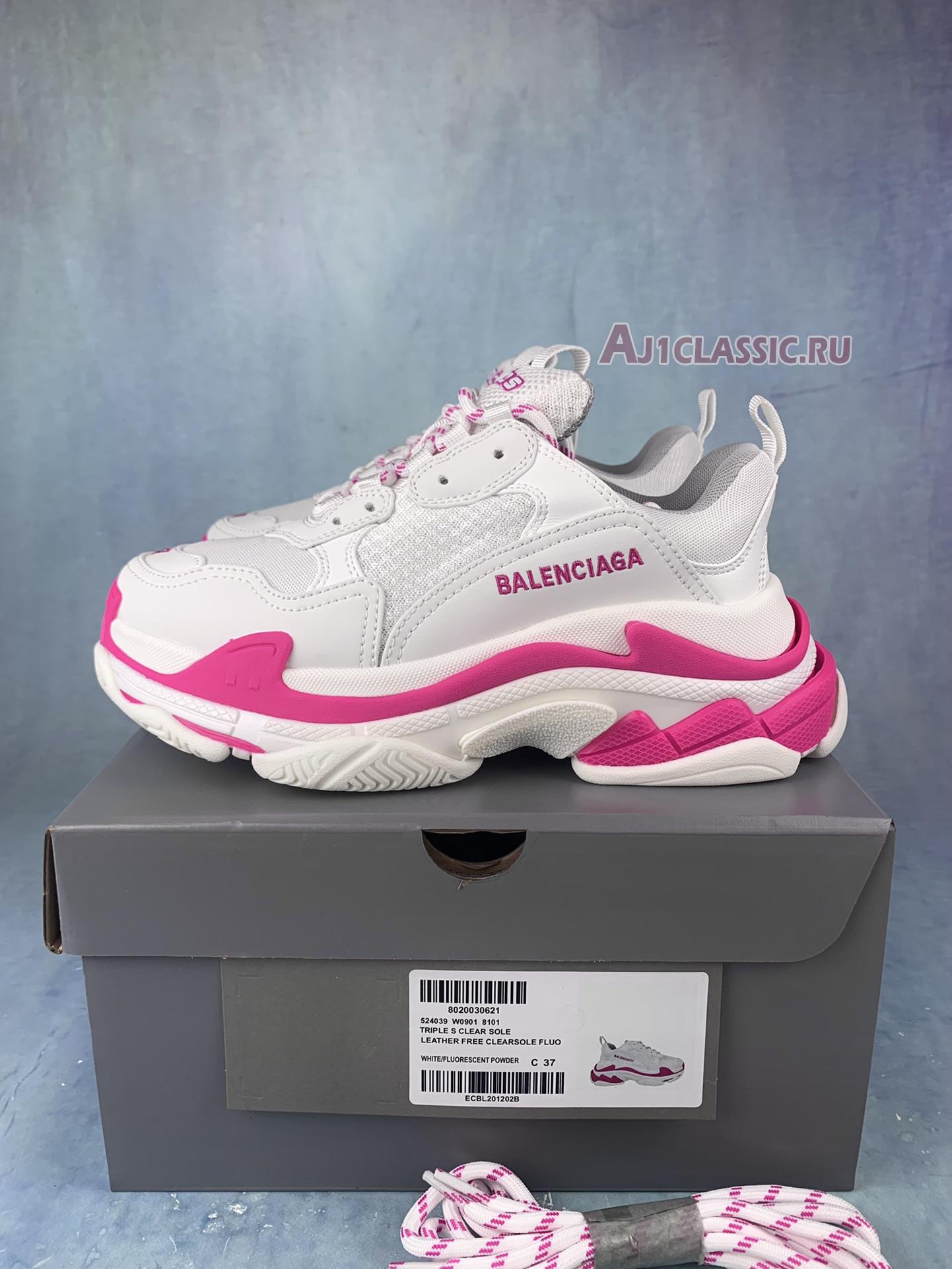 Balenciaga Triple S Sneaker Pink White 524039 W2CA 35390 Pink/White Sneakers Balenciaga Triple S Sneaker Pink White 524039 W2CA 35390 Pink/White Sneakers