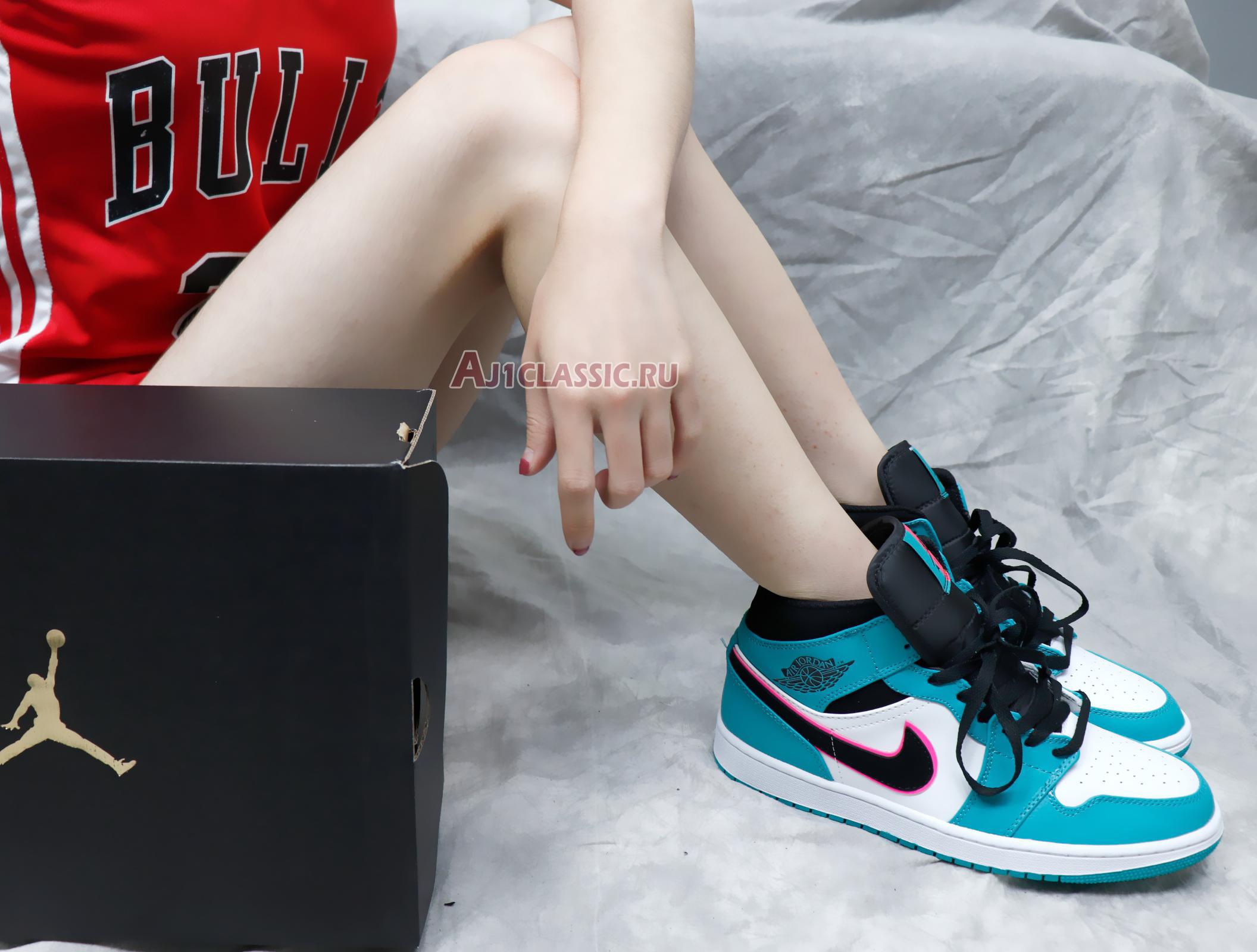 Air Jordan 1 Mid SE South Beach 852542-306 Turbo Green/Black-Hyper Pink-Orange Peel Sneakers Air Jordan 1 Mid SE South Beach 852542-306 Turbo Green/Black-Hyper Pink-Orange Peel Sneakers