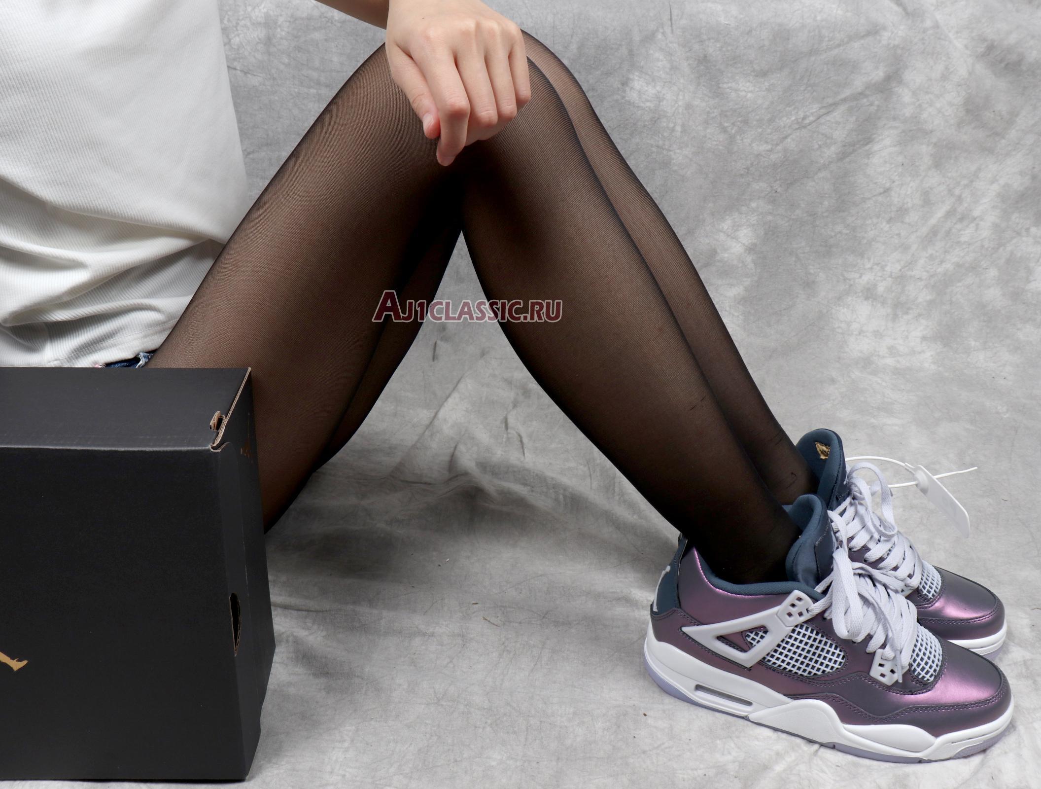 Air Jordan 4 Retro SE GS Monsoon Blue BQ9043-400 Monsoon Blue/Armory Blue-Melon Tint Sneakers Air Jordan 4 Retro SE GS Monsoon Blue BQ9043-400 Monsoon Blue/Armory Blue-Melon Tint Sneakers