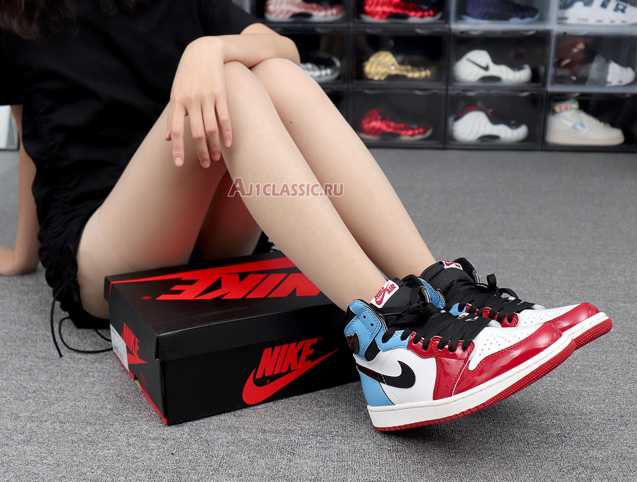 Air Jordan 1 Retro High OG Fearless CK5666-100 White/University Blue-Varsity Red-Black Sneakers Air Jordan 1 Retro High OG Fearless CK5666-100 White/University Blue-Varsity Red-Black Sneakers