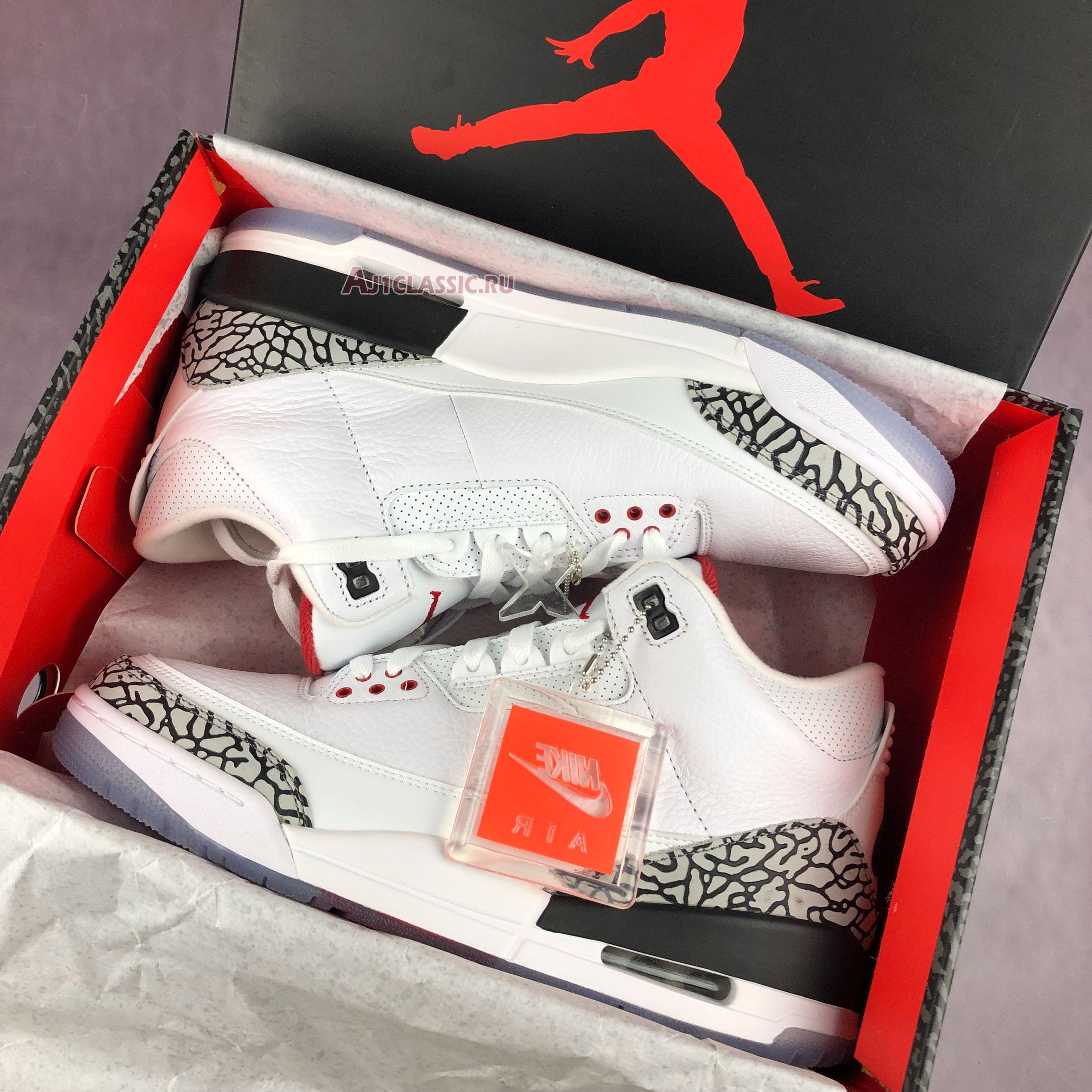 Air Jordan 3 Retro NRG Free Throw Line 923096-101-02 White/Fire Red-Cement Grey-Black Sneakers Air Jordan 3 Retro NRG Free Throw Line 923096-101-02 White/Fire Red-Cement Grey-Black Sneakers