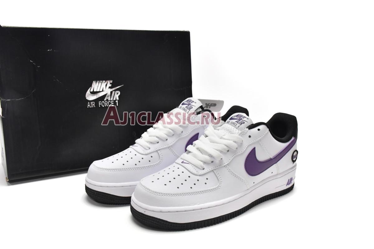 Nike Air Force 1 07 LV8 Hoops - White Canyon Purple DH7440-100 White/Canyon Purple-Black-White Sneakers Nike Air Force 1 07 LV8 Hoops - White Canyon Purple DH7440-100 White/Canyon Purple-Black-White Sneakers
