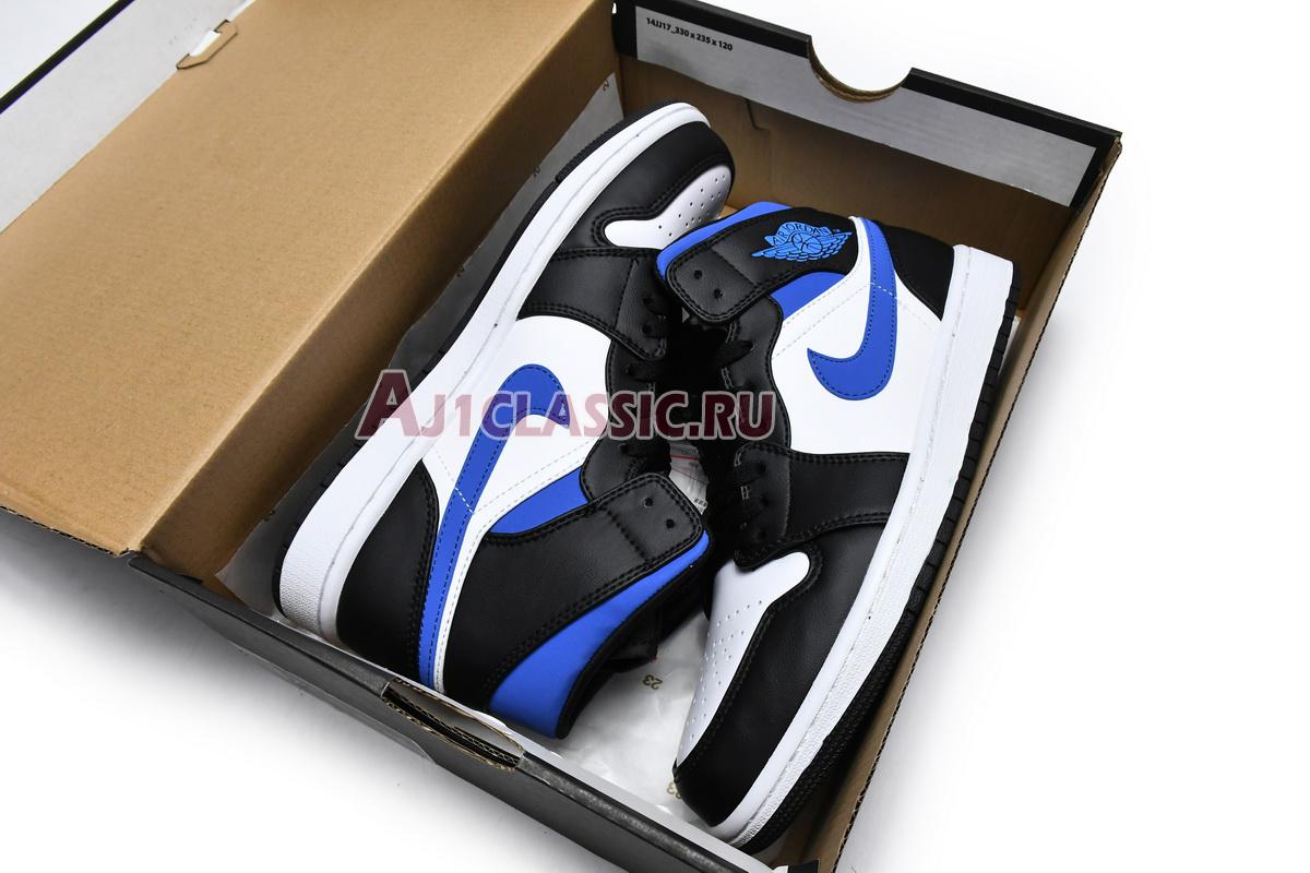 Air Jordan 1 Mid Racer Blue 554724-140 White/Black/Racer Blue Sneakers Air Jordan 1 Mid Racer Blue 554724-140 White/Black/Racer Blue Sneakers