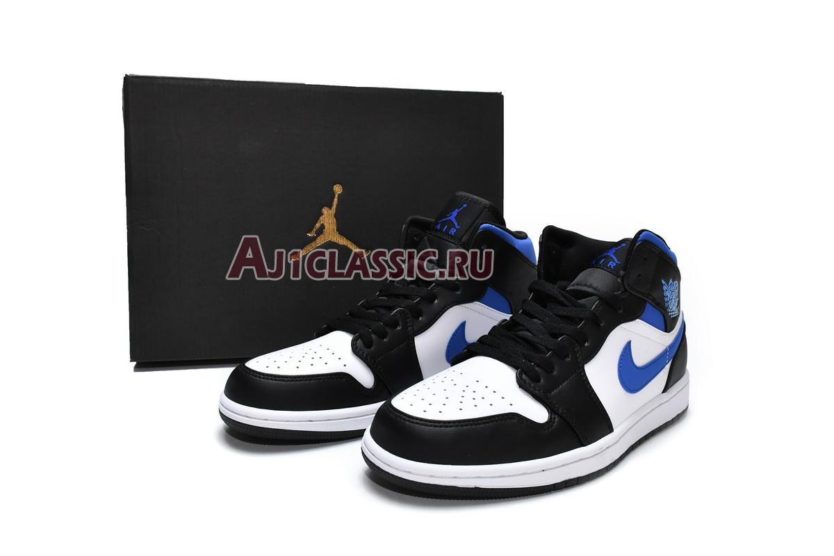 Air Jordan 1 Mid Racer Blue 554724-140 White/Black/Racer Blue Sneakers Air Jordan 1 Mid Racer Blue 554724-140 White/Black/Racer Blue Sneakers