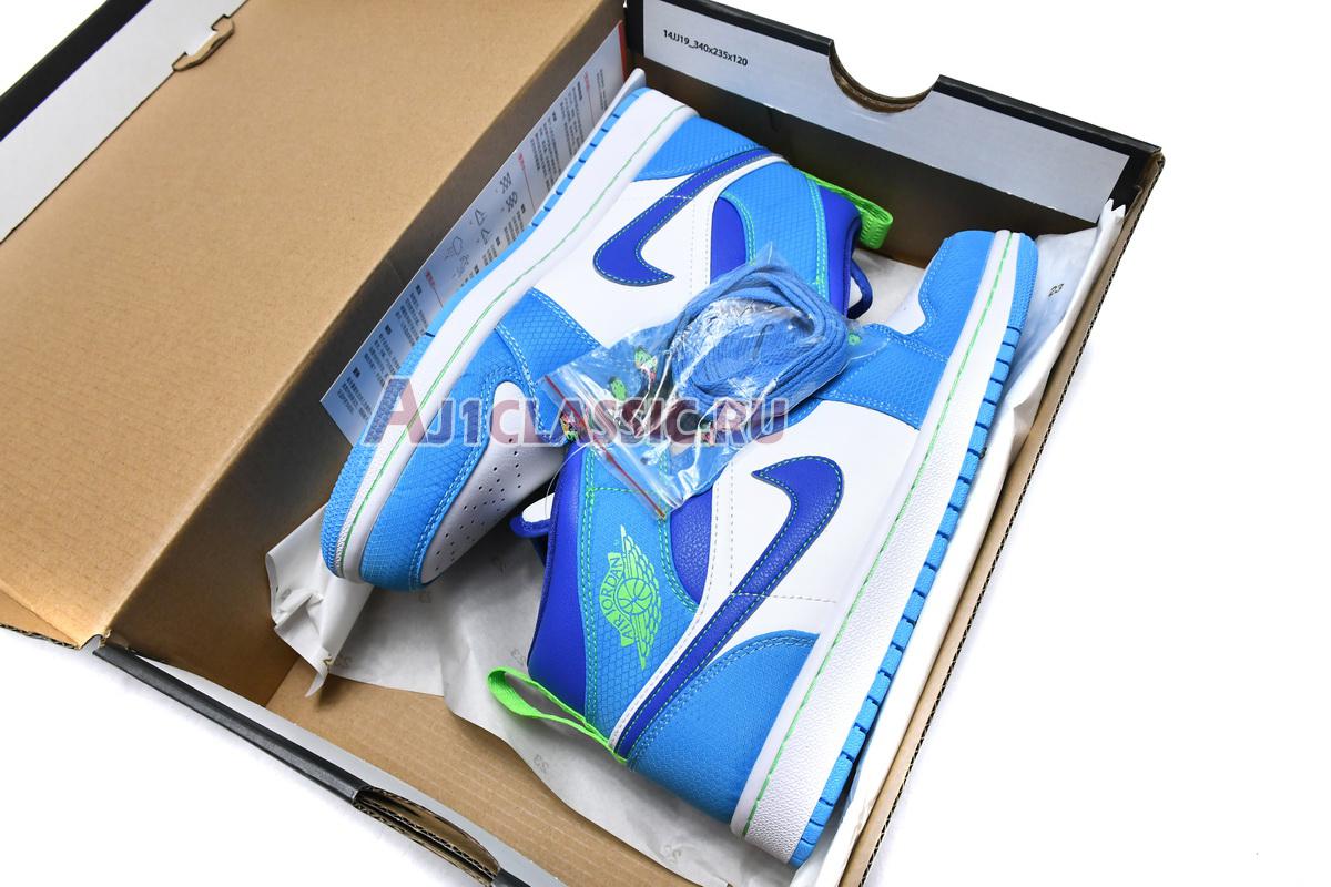 Air Jordan 1 Mid SE Sprite DA8010-400 Dark Powder Blue/Racer Blue/Green Strike Sneakers Air Jordan 1 Mid SE Sprite DA8010-400 Dark Powder Blue/Racer Blue/Green Strike Sneakers