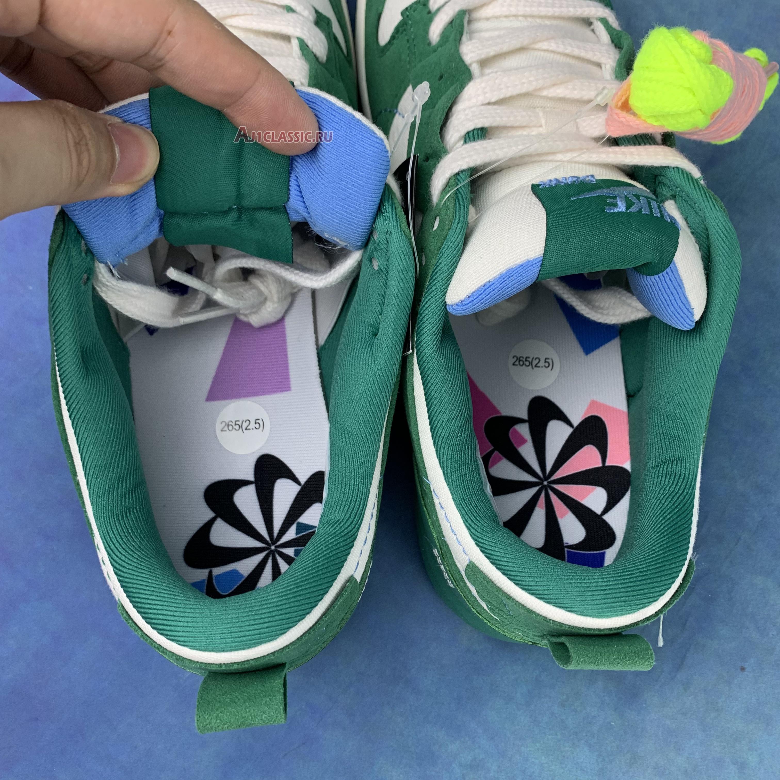 Nike Dunk Low Disrupt 2 Malachite DH4402-001 Phantom/Malachite/Green Noise/University Blue Sneakers Nike Dunk Low Disrupt 2 Malachite DH4402-001 Phantom/Malachite/Green Noise/University Blue Sneakers