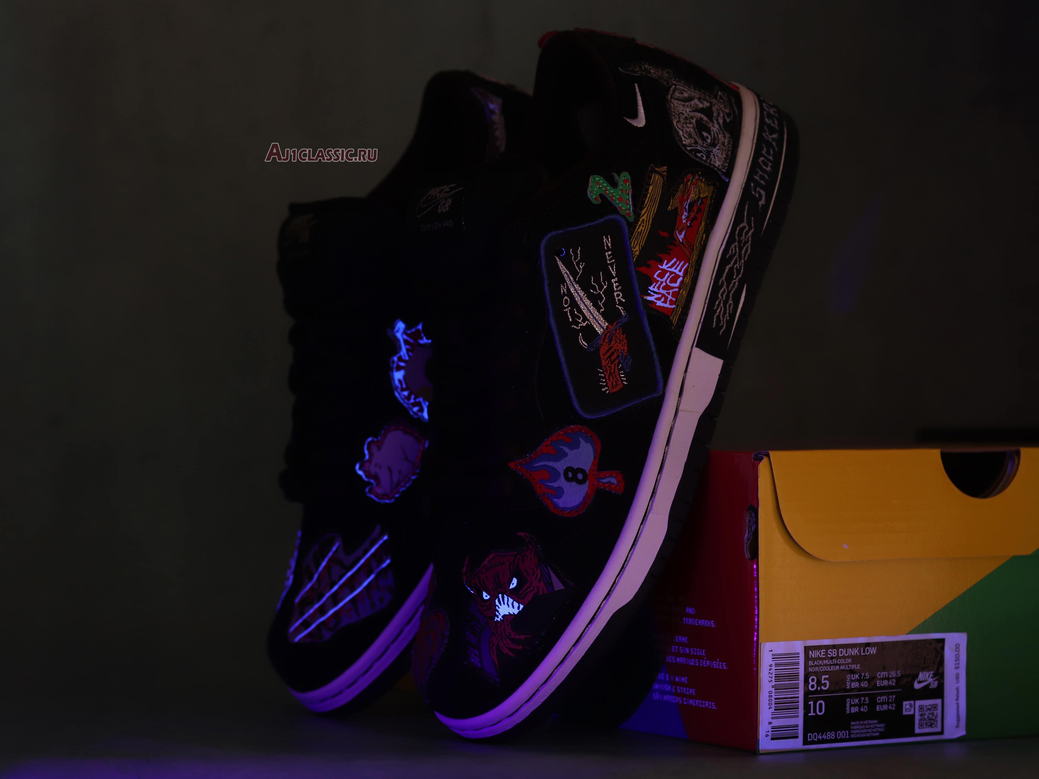 Neckface x Nike Dunk Low Pro SB Black DQ4488-001 Black/Multi-Color Sneakers Neckface x Nike Dunk Low Pro SB Black DQ4488-001 Black/Multi-Color Sneakers