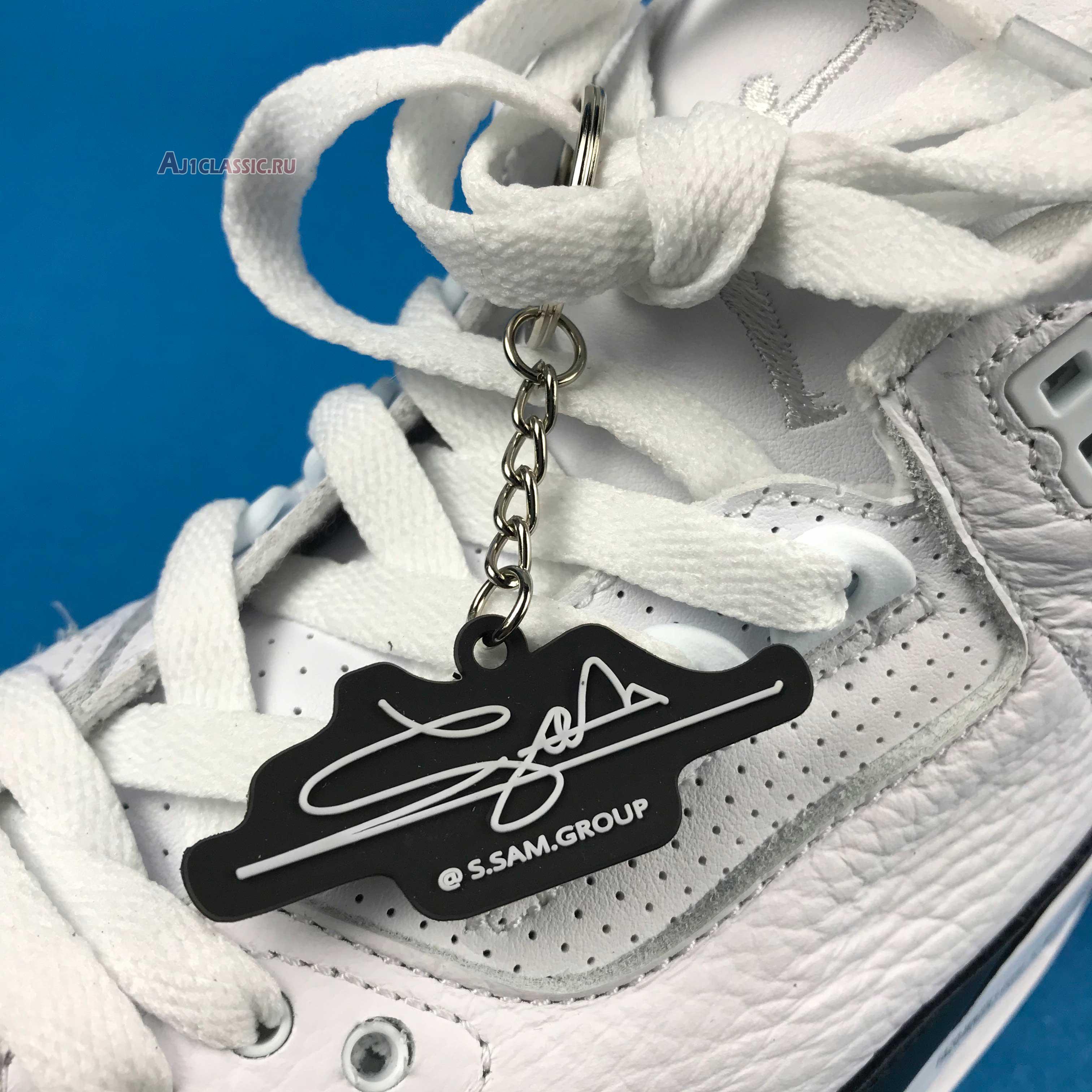 Fragment Design x Air Jordan 3 Retro SP White DA3595-100 White/Black/White Sneakers Fragment Design x Air Jordan 3 Retro SP White DA3595-100 White/Black/White Sneakers