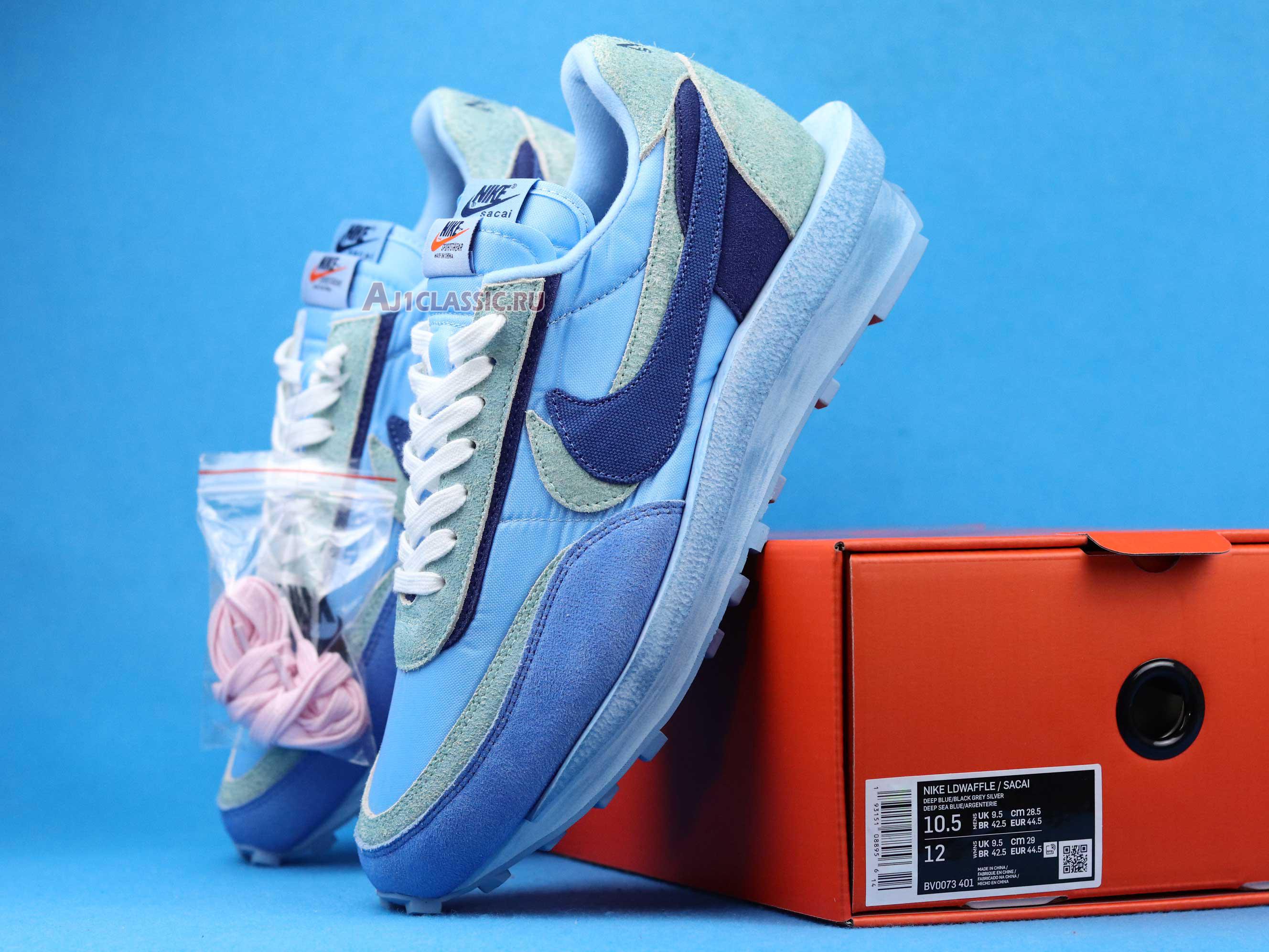 Sacai X Nike LVD WAFFLE X Fragment Design Blue BV0073-401 Blue/Blue/Green/White Sneakers Sacai X Nike LVD WAFFLE X Fragment Design Blue BV0073-401 Blue/Blue/Green/White Sneakers